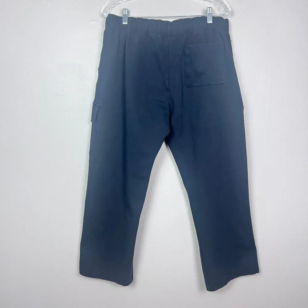 Zara‎ Mens Black Sweatpants Cargo Size Large